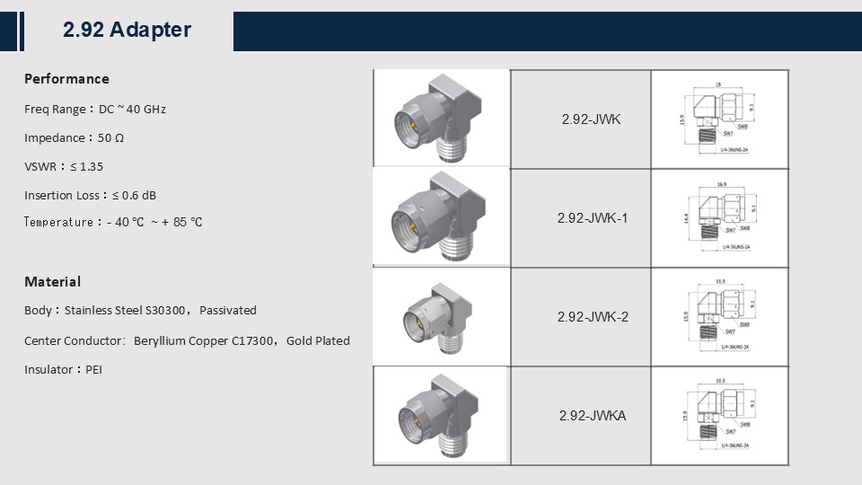 2.92 Adapter